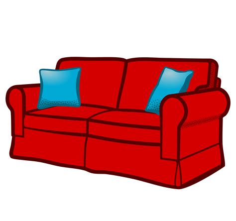 sofa clipart|free clip art sofa.